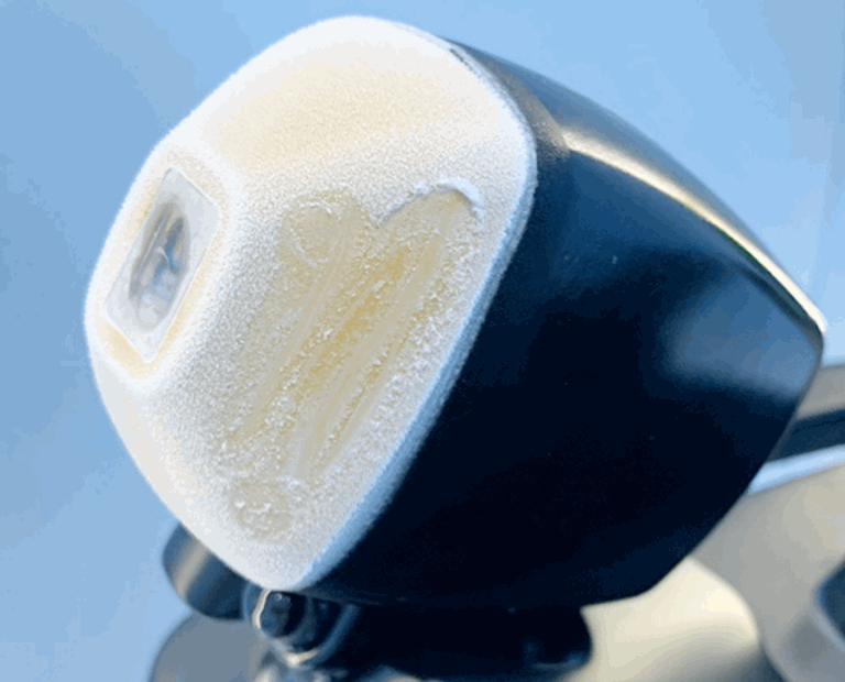 Laser diode cooled head